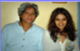 With cousin Karin